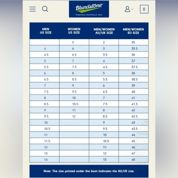 Blundstone 2147 Active Suede Chelsea Boots Navy Suede / Burnt Orange W9, M7 - Picture 6 of 6